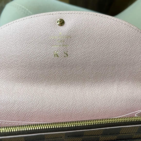 Louis Vuitton LV Long Wallet Portefeuille Caissa Browns Damier Classic - Picture 8 of 9